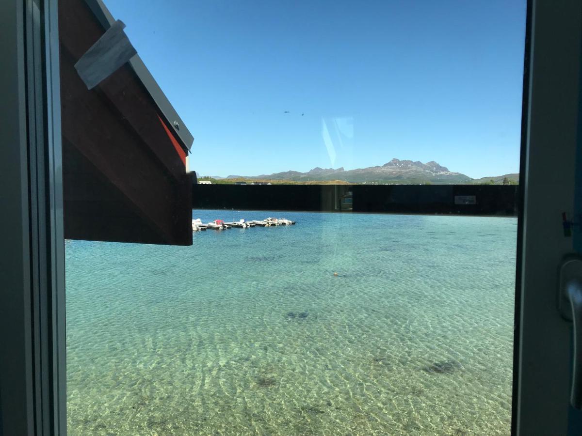 Nappstraumen Seafront Cabin Leknes Luaran gambar