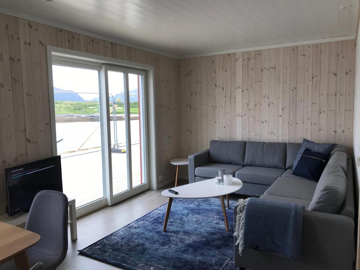 Nappstraumen Seafront Cabin Leknes Luaran gambar