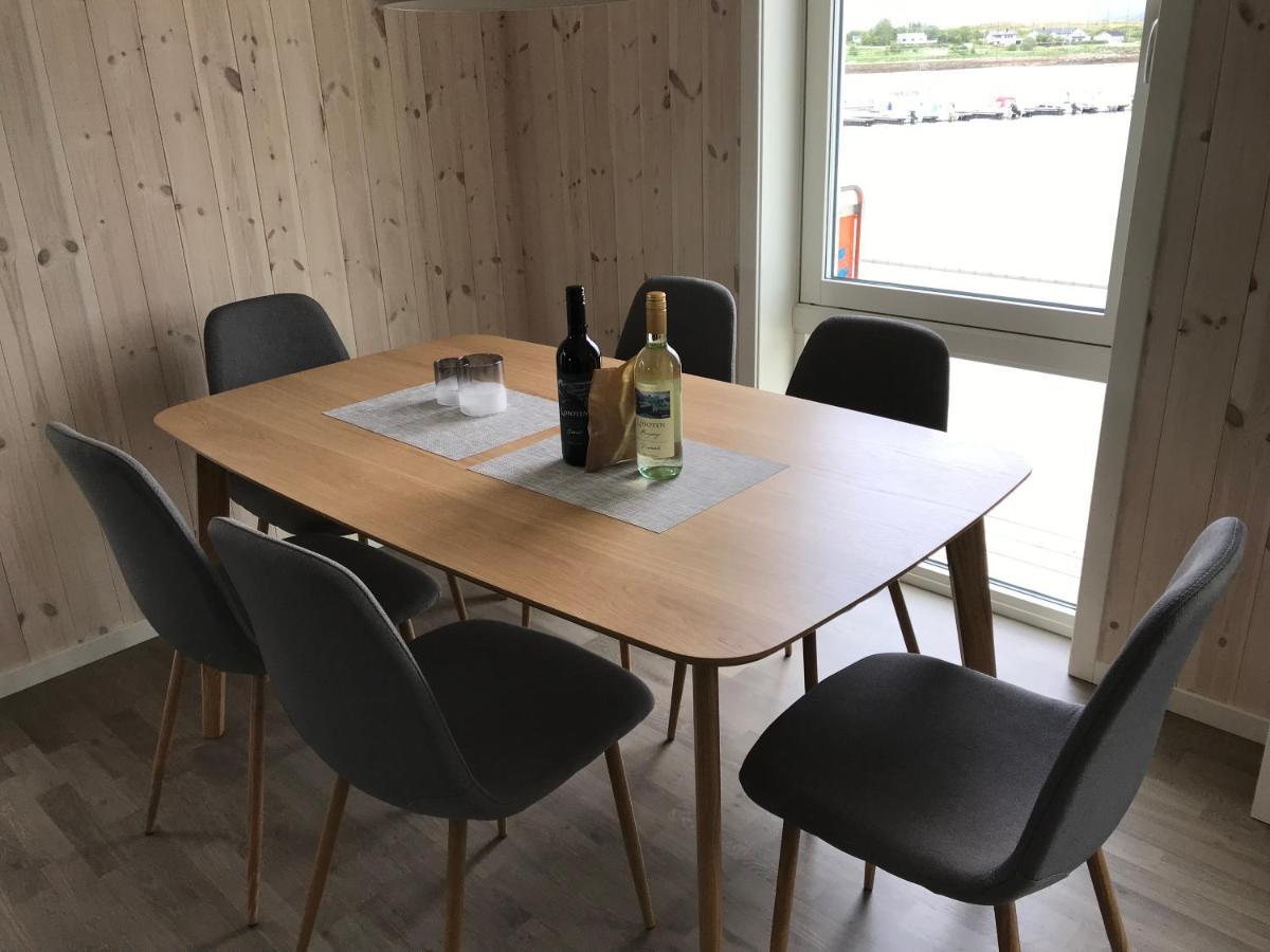 Nappstraumen Seafront Cabin Leknes Luaran gambar